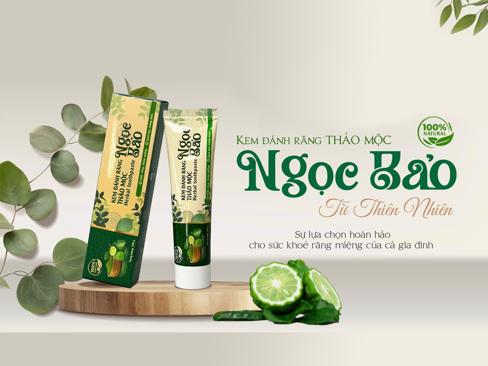 Kem đánh răng thảo mộc Ngọc Bảo
